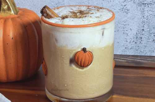 Maple Chai Latte Mocktail with Creamy foam