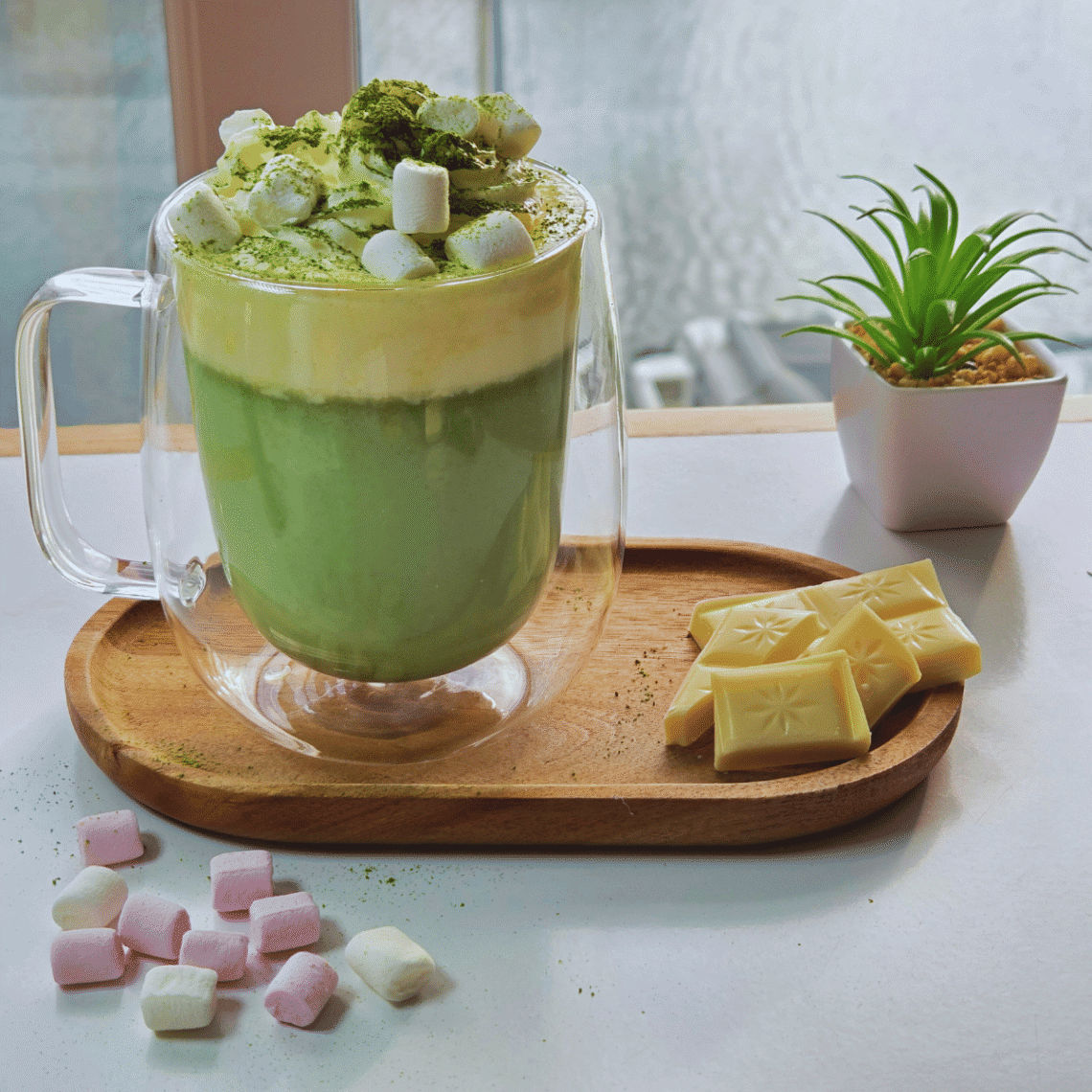 Matcha White Hot Chocolate
