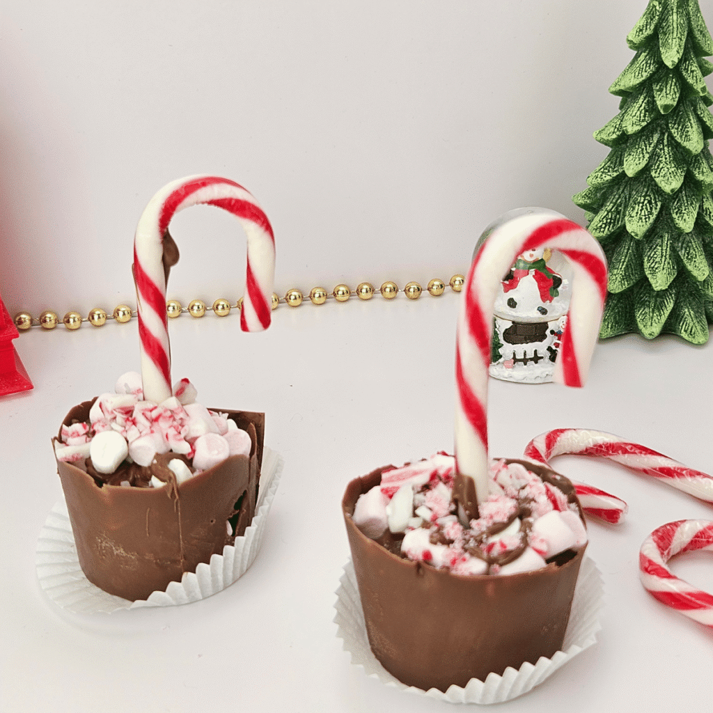 Peppermint Hot Chocolate Stirrers