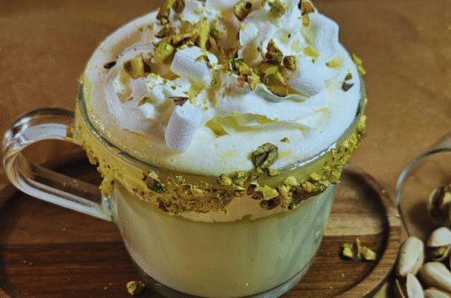 Pistachio White Hot Chocolate